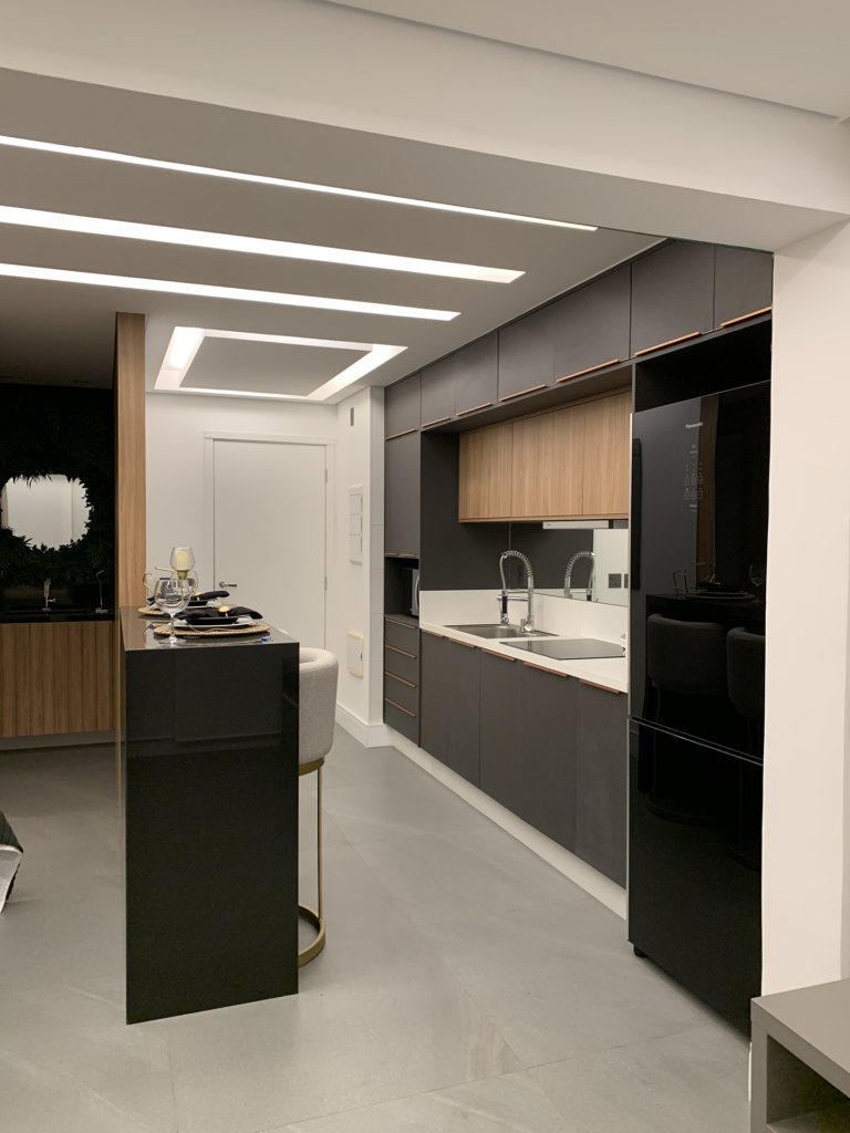marcenaria sob medida em studio carvalho hanôver — alto padrão São Paulo | A3D Planejados