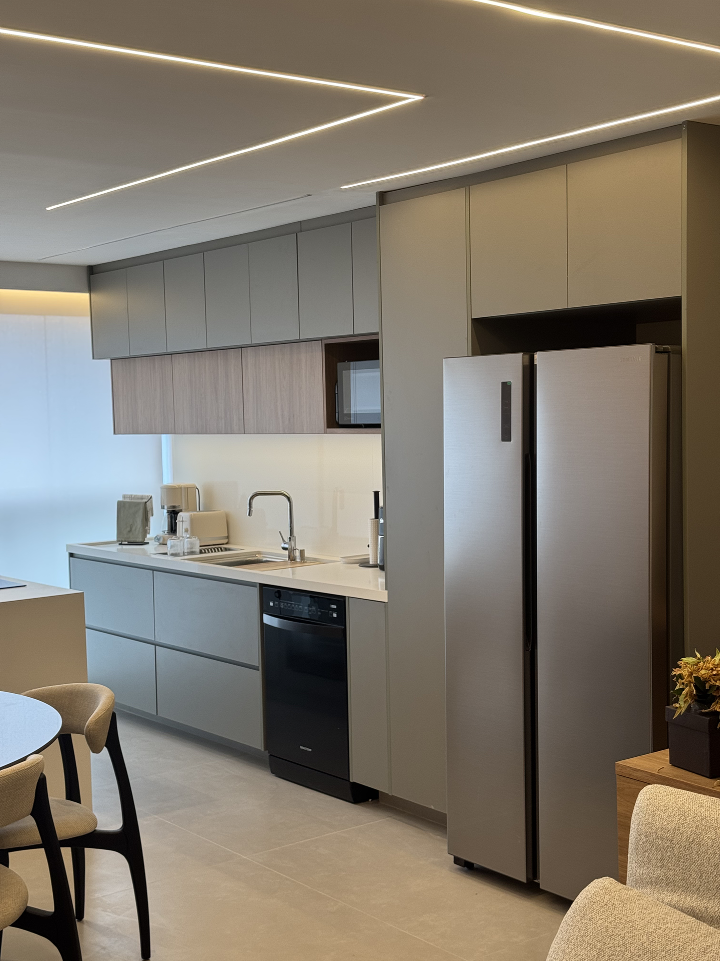 marcenaria premium em cozinha sofisticada — verti e itapuã São Paulo | A3D Planejados